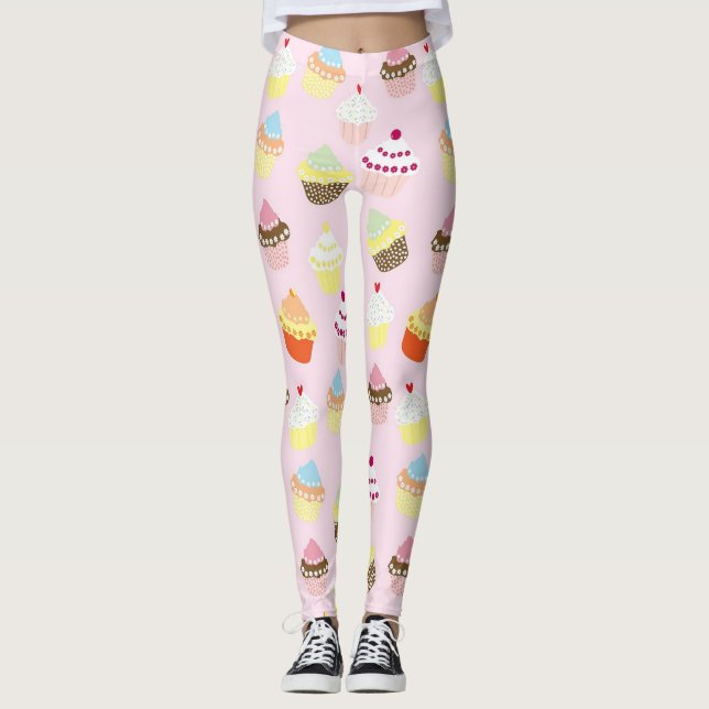 Leggings de cupcake (Devant)