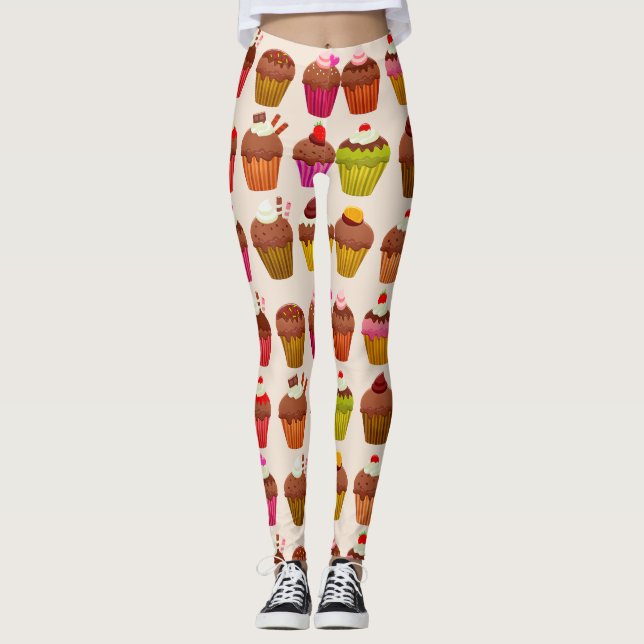 leggings de cupcakes (Devant)