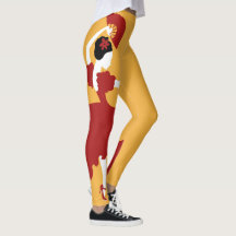 Leggings de danseuse flamenco