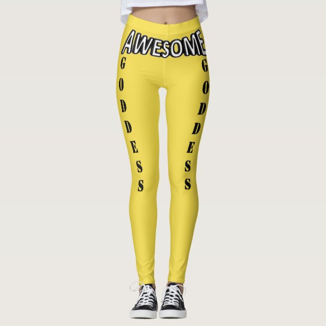 Leggings de déesse - Garanti de lever votre boot!  (Devant)