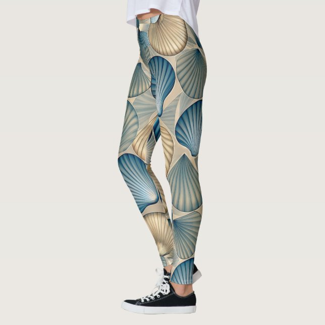 Leggings de designer à motif défaillant (Gauche)
