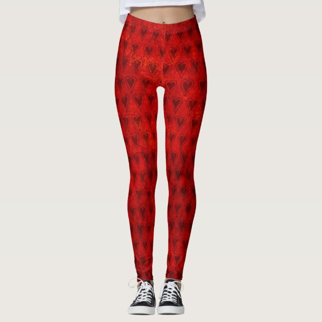Leggings de designer à motifs cool (Devant)