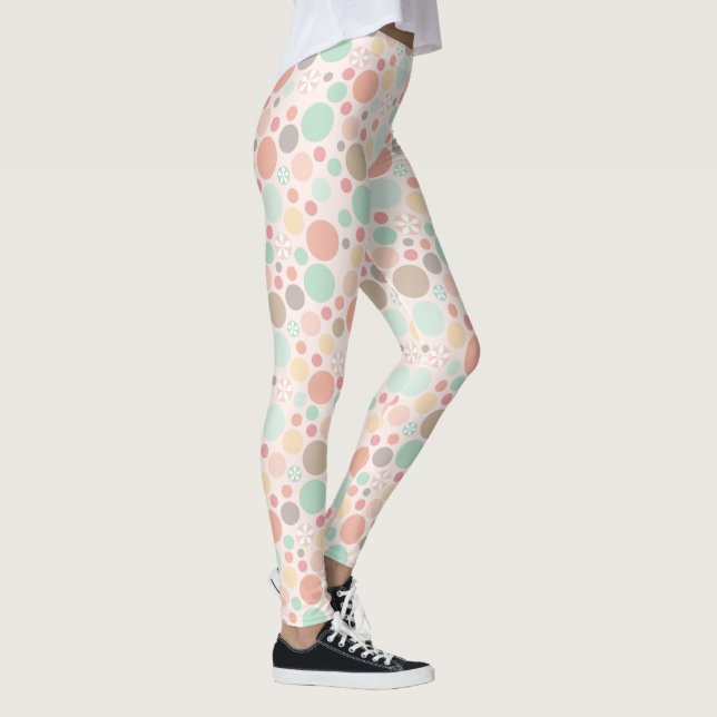 Leggings de designer à pois cool (Droite)