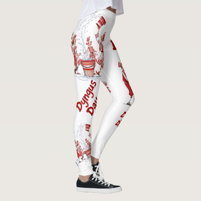 Leggings de Dyngus Day - Polka Radio (Droite)