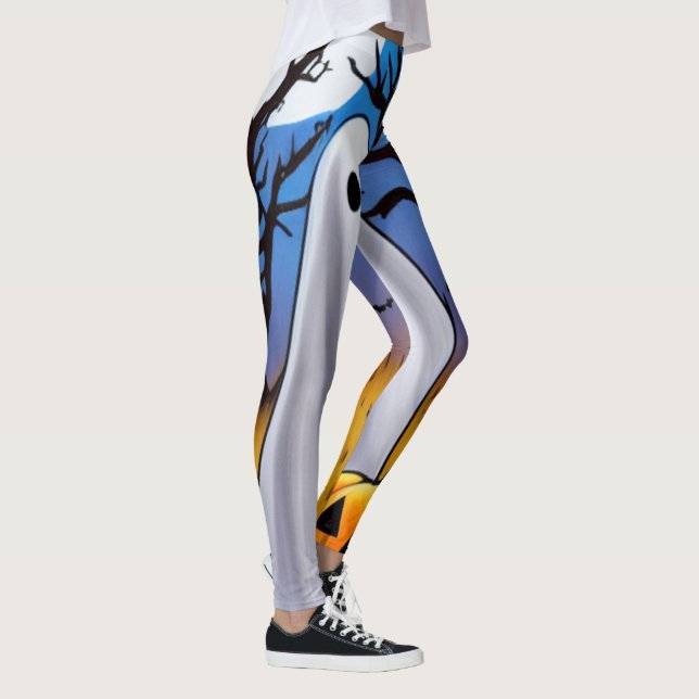 Leggings de fantôme d'Halloween (Droite)