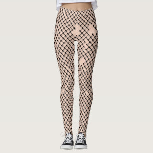 Leggings de filets filetés