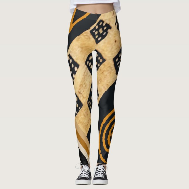 Leggings de fitness aérobic (Devant)