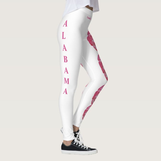 Leggings de fleurs de l'état de Camellia en Alabam (Droite)