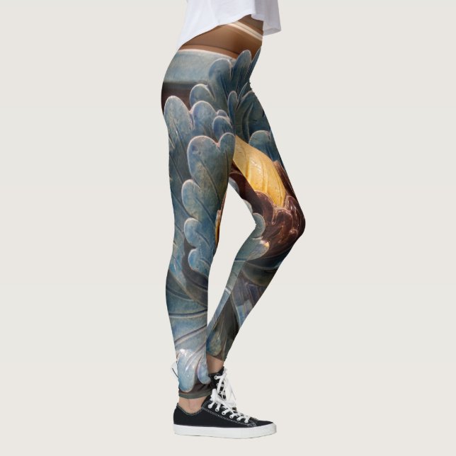 Leggings de fleurs de lotus (Droite)