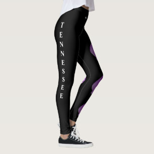Leggings de fleurs d'état Iris dans le Tennessee n