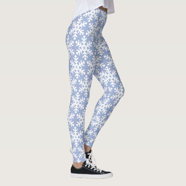 Leggings de flocon de neige de vacances Leggings d (Droite)