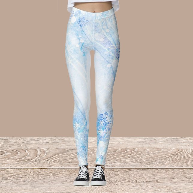 Leggings de flocon de neige d'hiver (Créateur téléchargé)