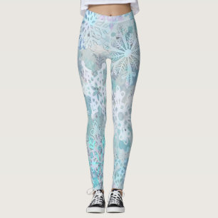 Leggings de flocons de neige