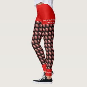 Leggings de football d'équipe avec faux short rou