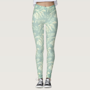 Leggings de franges botaniques