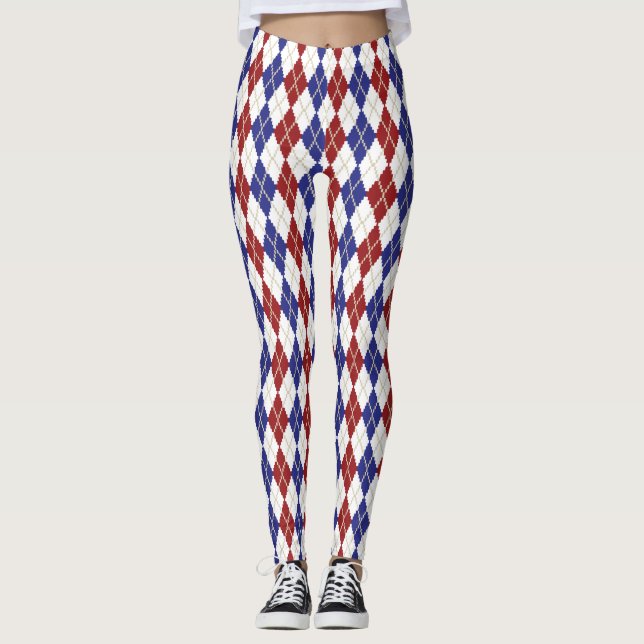 Leggings de Jacquard américain (Devant)
