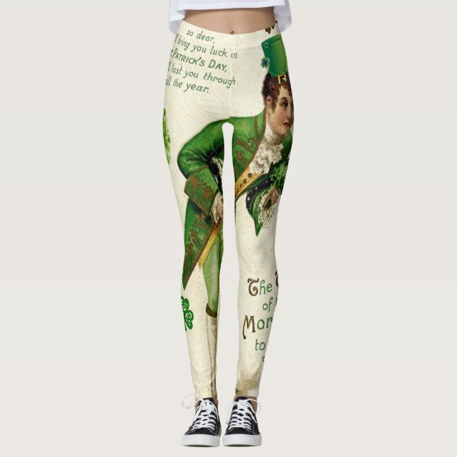 Leggings de la Saint-Patrick (Devant)