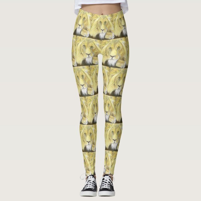 Leggings de Lion d'Afrique (Devant)