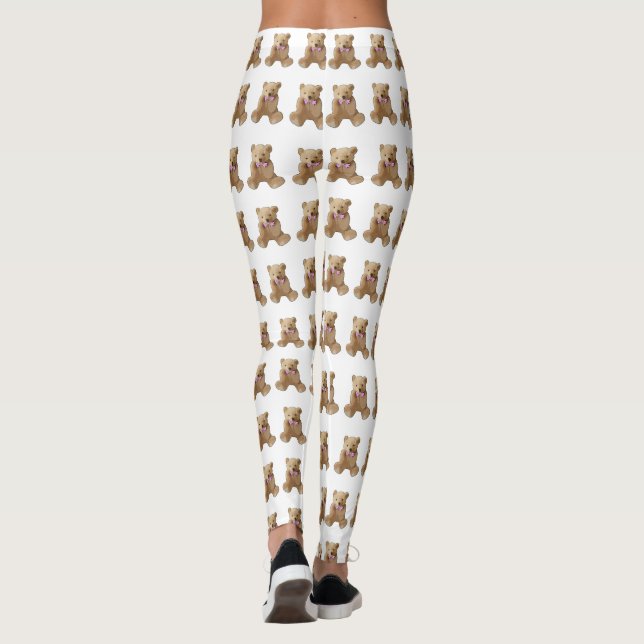 Leggings de l'ours en peluche (Dos)