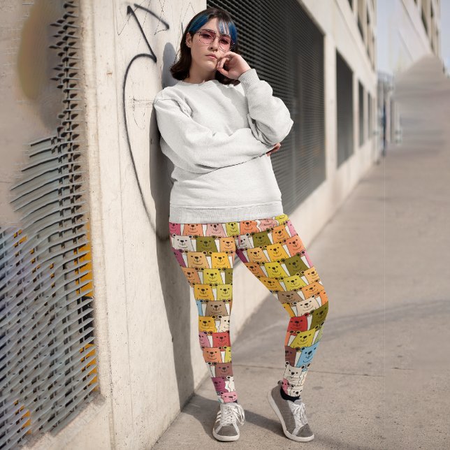 Leggings de l'ours en peluche (Créateur téléchargé)