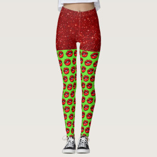 Leggings de mode LIPS