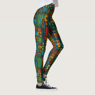 Leggings de mode Pop Abstrait Extraordinaire