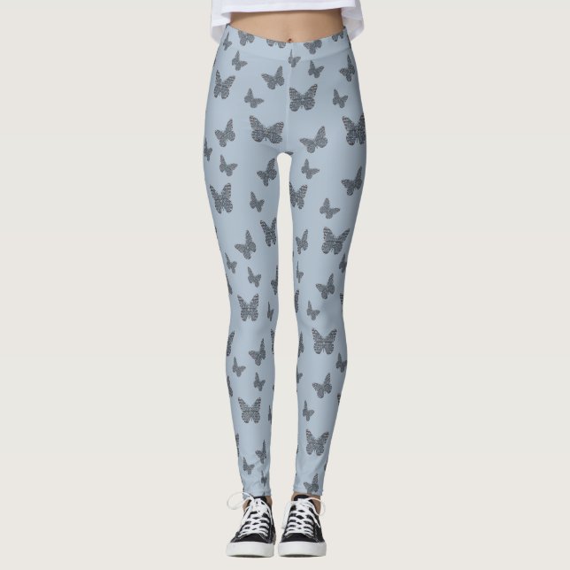 Leggings de Monarque nordique (Devant)