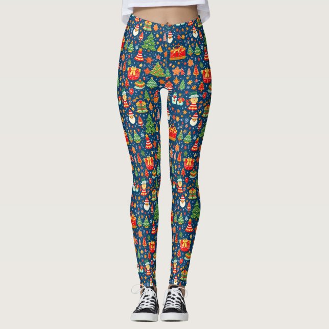 Leggings de Noël (Devant)