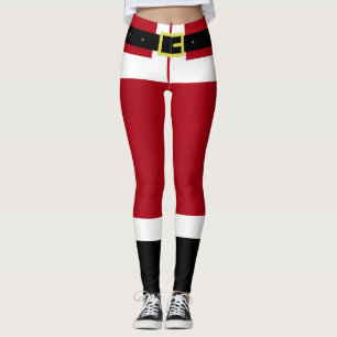 Leggings de Noël Cadeau du Père Noël