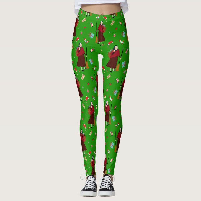 leggings de noël Witch Befana (Devant)