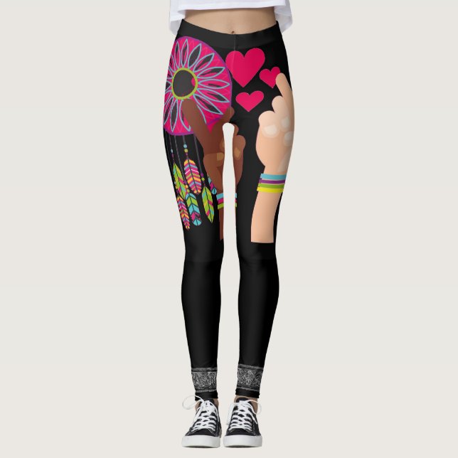 Leggings de paix (Devant)