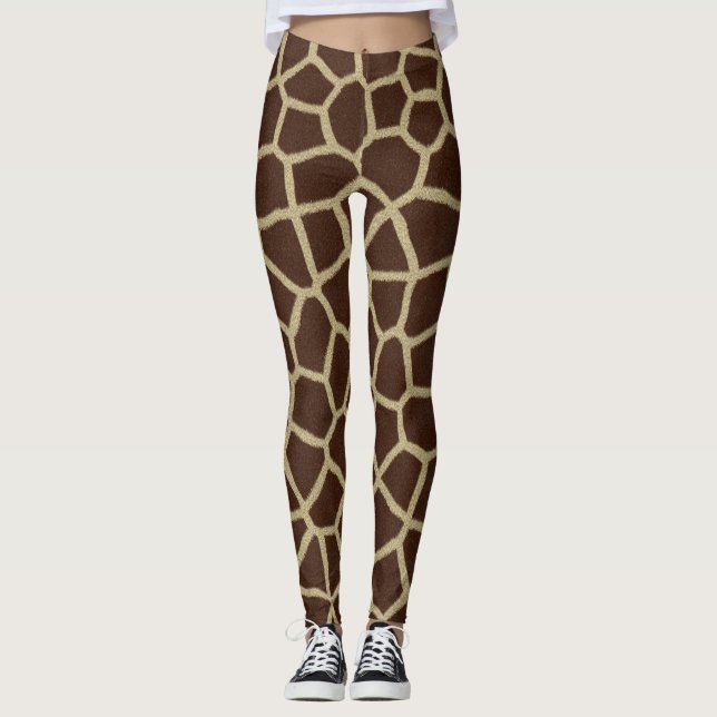 Leggings de peau de girafe (Devant)