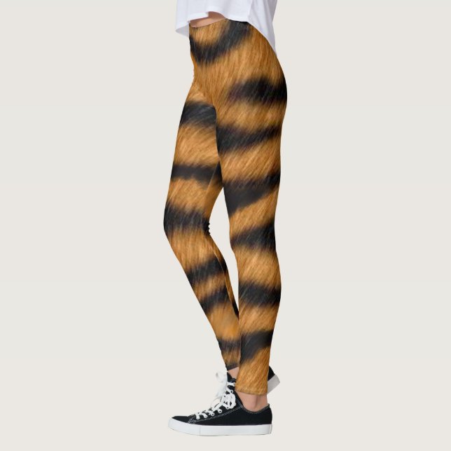 Leggings de peau de tigre Faux (Gauche)