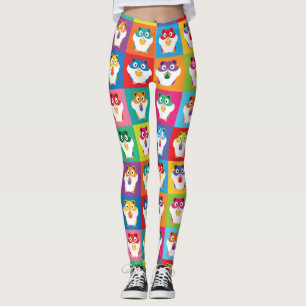 Leggings de Pop Art Hamsters