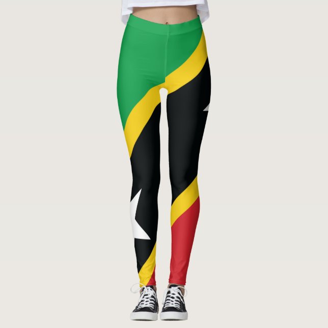 Leggings de Saint-Kitts-Nevis (Devant)
