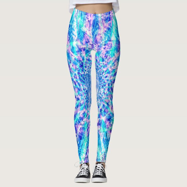 Leggings de Shards de glace (Devant)