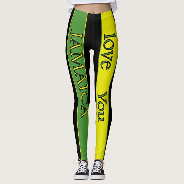 Leggings de style jamaïcain (Devant)