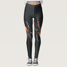 Leggings de style Web Spider