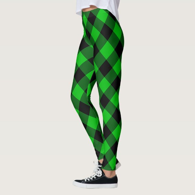 Leggings de tarte vert noir (Gauche)
