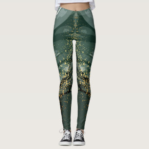 Leggings de temps Domino personnalisés