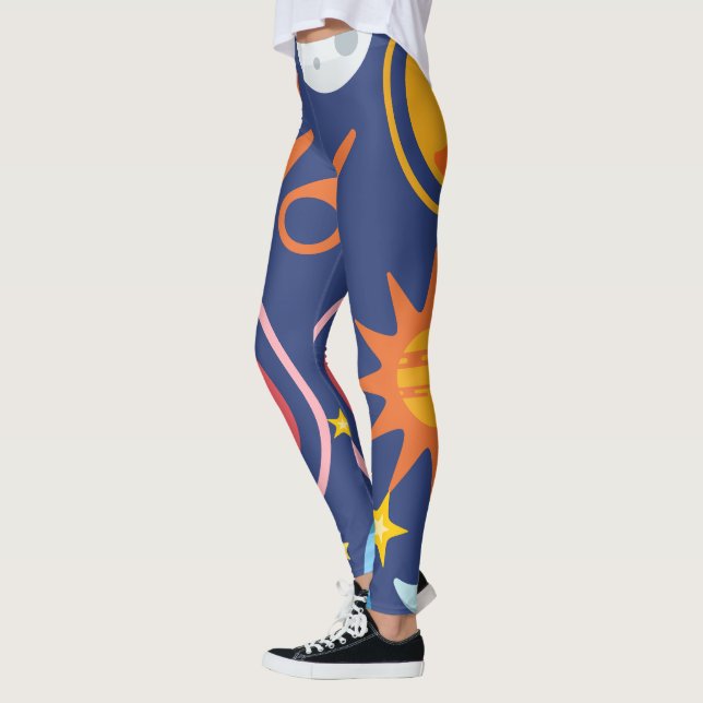 Leggings de thèmes spatiaux (Gauche)