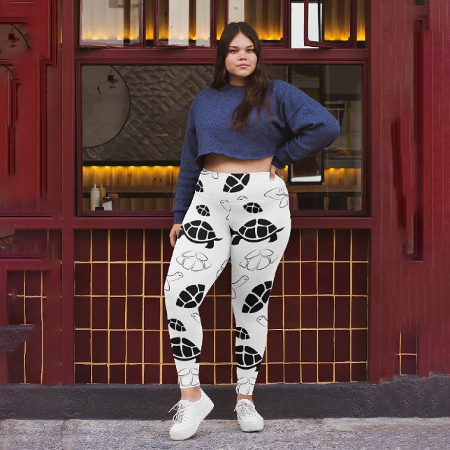Leggings de tortue noire (Créateur téléchargé)