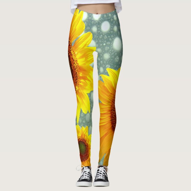 Leggings de tournesol (Devant)