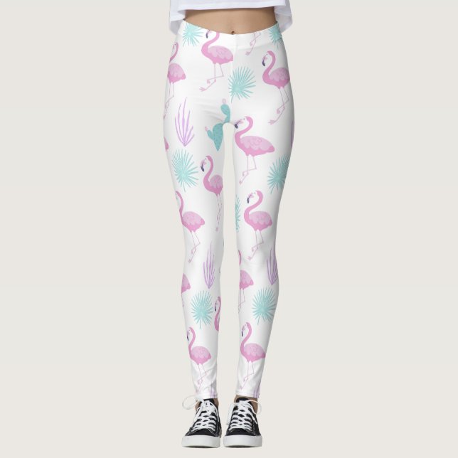 Leggings de vacances tropicales (Devant)