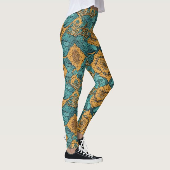 Leggings de yoga élégant et confortable (Droite)