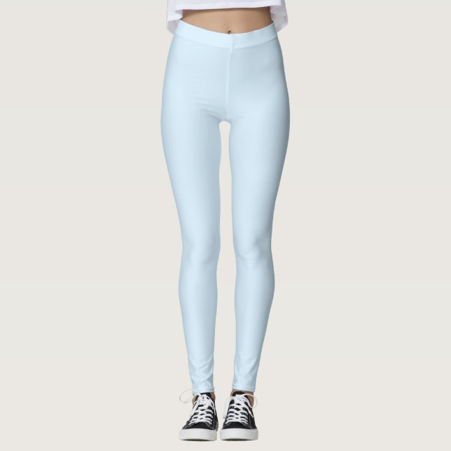 Leggings de Yoga Exercice Bleu Cool (Devant)