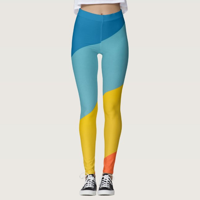 Leggings de Yoga haute taille avec Motif unique (Devant)