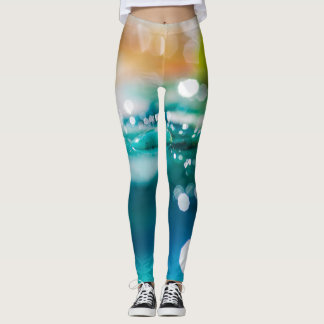 Leggings d'eau de macro Abstraits