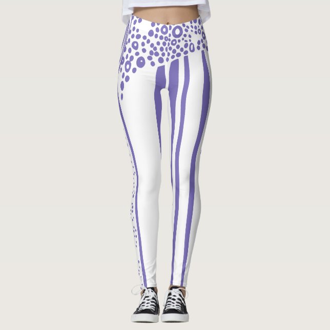 Leggings débit biologique moderne rustique (Devant)