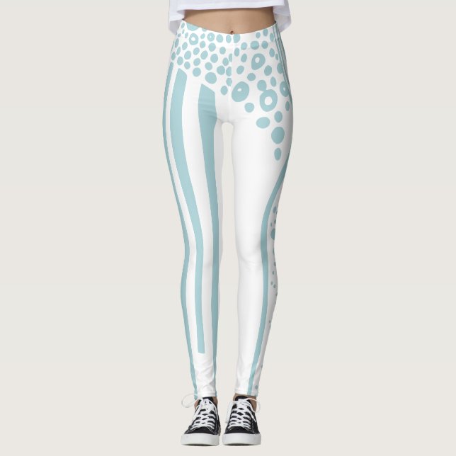 Leggings débit biologique moderne rustique (Devant)